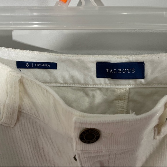 Talbot Womens Cream Jeans - Picture 2 of 5